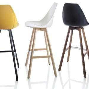 X Wood Stool