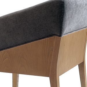 Harry Wood Bar Stool M240