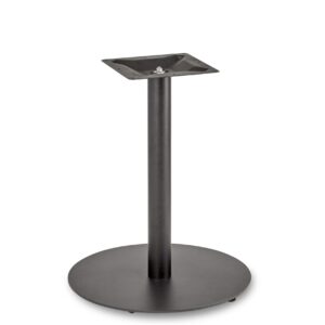 Profile Round Large Mid Height RT SS Table Base
