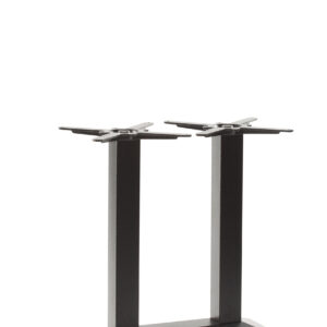 Hudson Twin Rectangular Table Base (DH-Black)