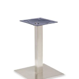 Profile Round Small Mid Height RT SS Table Base