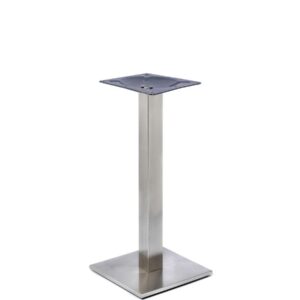 Profile Round Small Dining RT SS Table Base