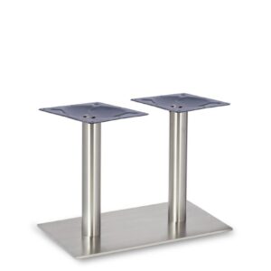 Profile Square Small Dining RT SS Table Base