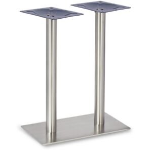 Profile Square Small Dining ST SS Table Base